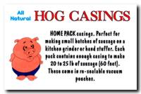 All Natural Hog Casings