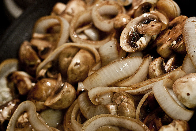 Mushrooms & Onions