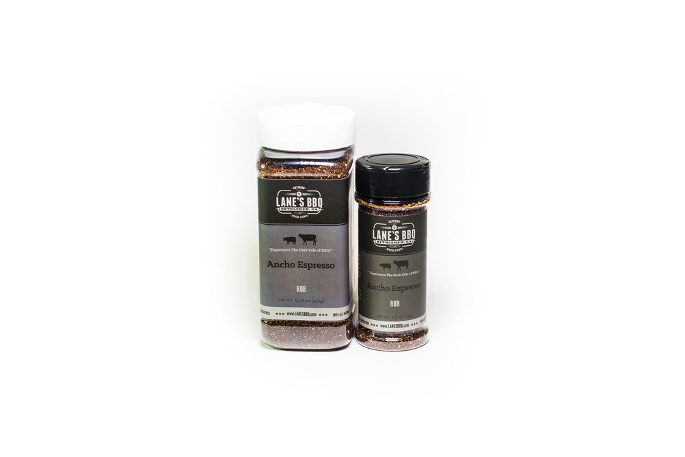 Lanes BBQ Ancho Espresso Rub 14.25 oz
