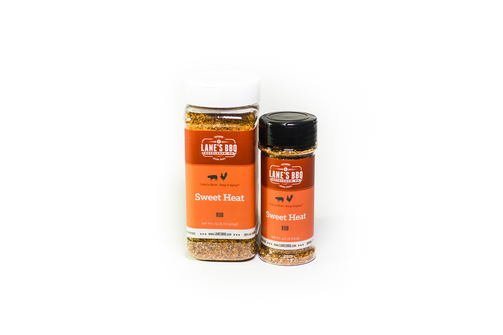 Lanes BBQ Sweet Heat Rub 10.4 oz