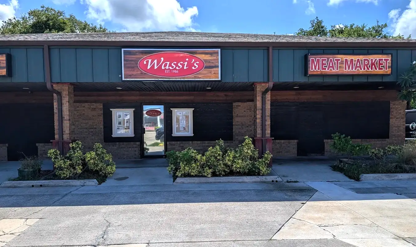 Wassis Meat Market store front Melbourne FL Butcher and specialty food market