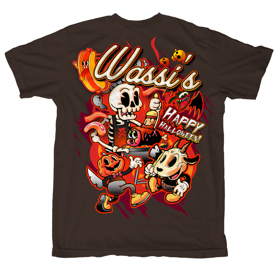 Wassis Limited Edition Halloween 2024 T-shirt - Image 4