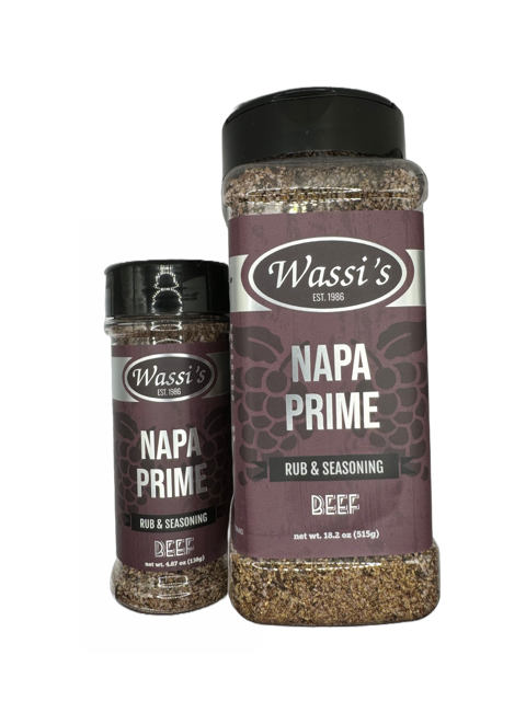 Wassi's Napa Prime Rub & Seasoning