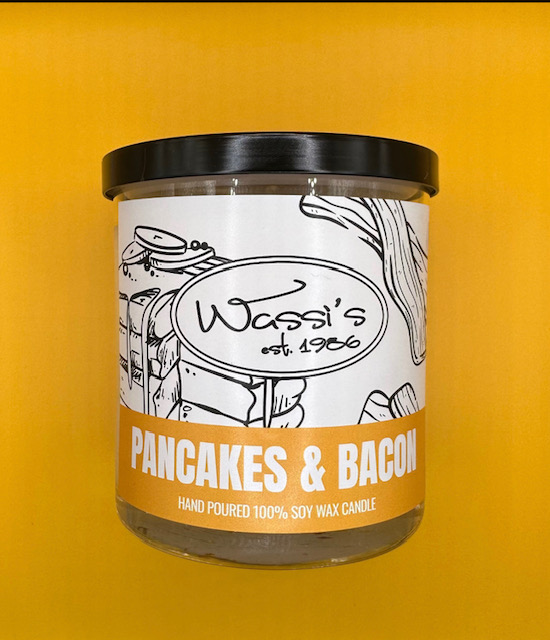 Wassi’s Single Wick Candle - Pancakes & Bacon